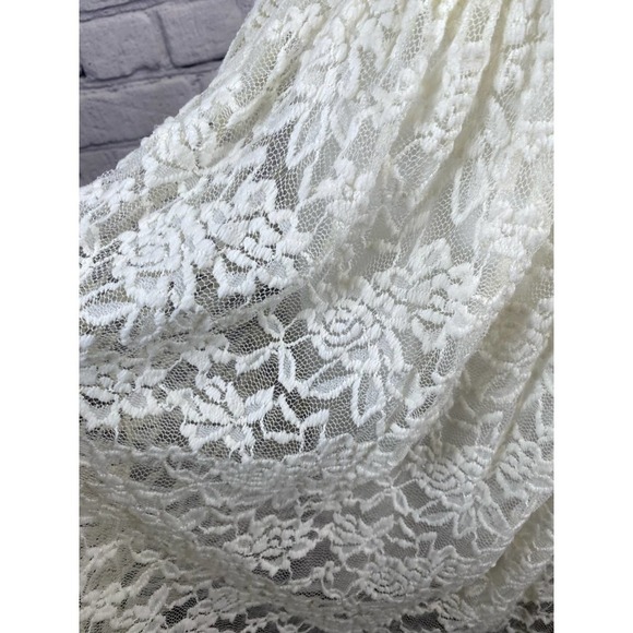 Altar’d State Boho Lace Cream White Dress size Large - Picture 9 of 10